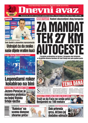 Cover of Dnevni avaz