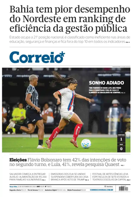 Cover of Correio da Bahia