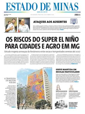 Cover of Estado de Minas (Brazil)