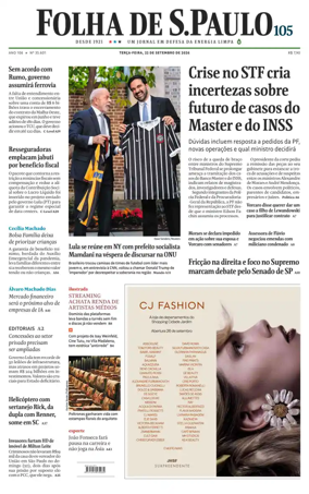 Cover of Folha de S.Paulo