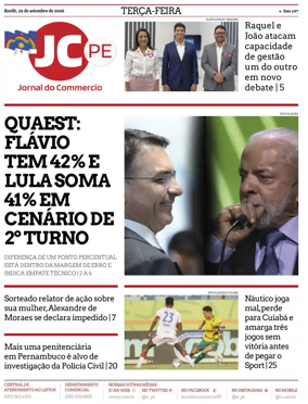 Cover of Jornal do Commercio