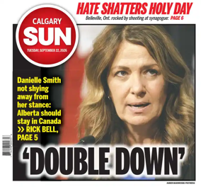 Cover of Calgary Sun
