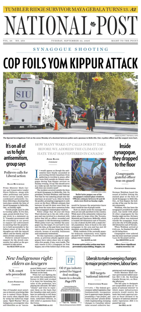 Cover of National Post - (Latest Edition)