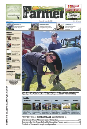 Cover of Ontario Farmer