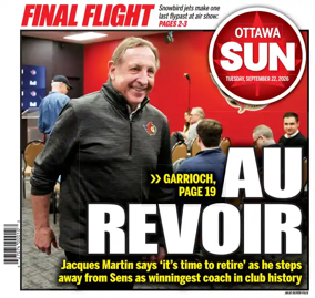 Cover of Ottawa Sun