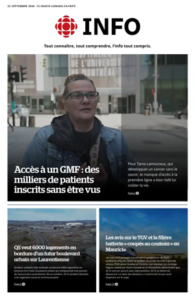 Cover of Radio-Canada Info