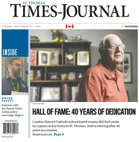 Cover of St. Thomas Times-Journal