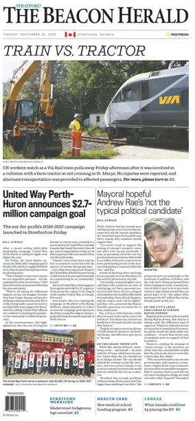 Cover of The Beacon Herald
