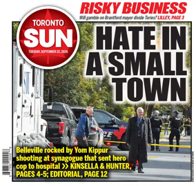 Cover of Toronto Sun