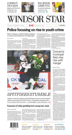 Cover of Windsor Star