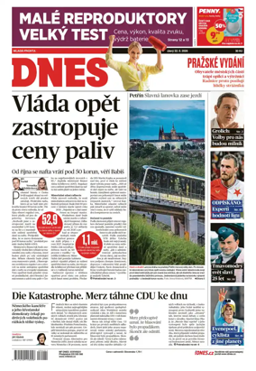 Cover of Dnes Prague Edition