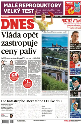Cover of MF DNES
