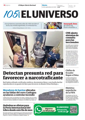 Cover of El Universo