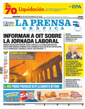 Cover of La Prensa Grafica