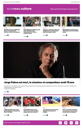 Cover of Euronews Culture (French)