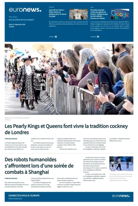 Cover of EuroNews (French Edition)