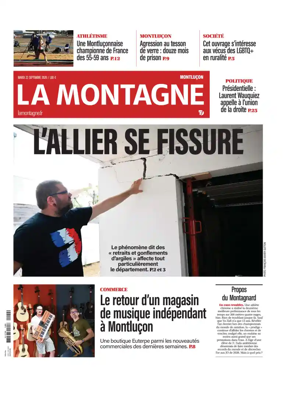 Cover of La Montagne (Montlucon)