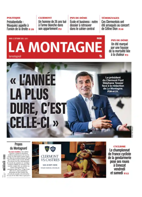 Cover of La Montagne (Riom)