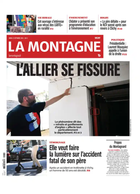 Cover of La Montagne (Vichy)
