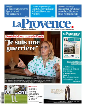 Cover of La Provence Aubagne-La Ciotat