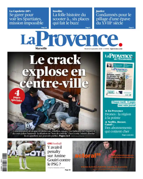 Cover of La Provence Marseille