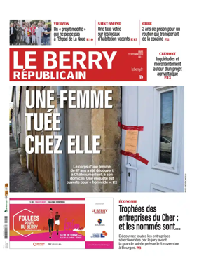 Cover of Le Berry Republicain