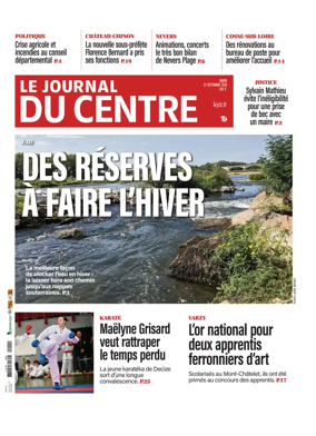 Cover of Le Journal du Centre