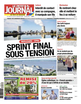Cover of Le Petit Journal - du Tarn-et-Garonne