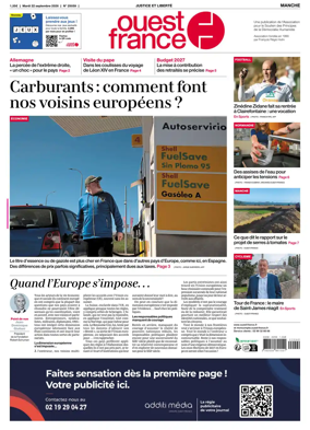 Cover of Ouest France (Manche)
