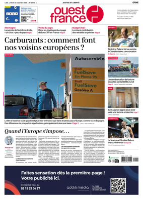 Cover of Ouest France (Orne)