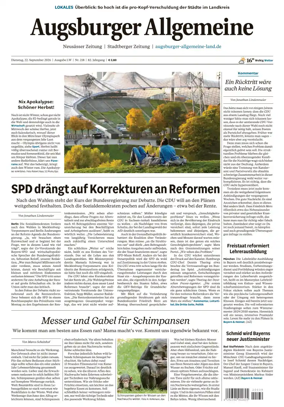 Cover of Augsburger Allgemeine (Land West)