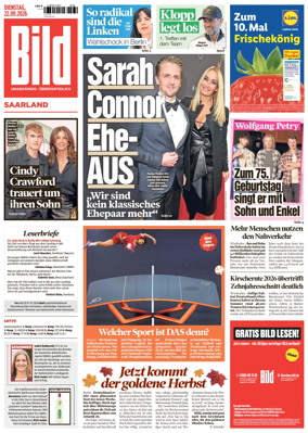 Cover of BILD Saarland