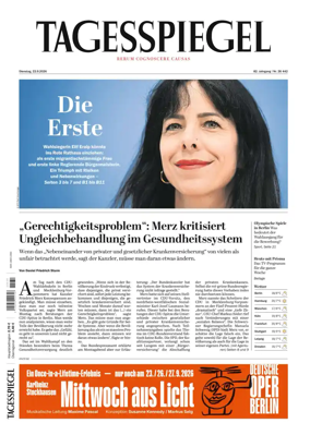 Cover of Der Tagesspiegel