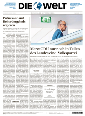 Cover of Die Welt