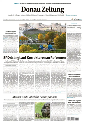 Cover of Donau Zeitung