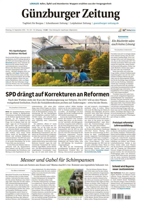 Cover of Guenzburger Zeitung