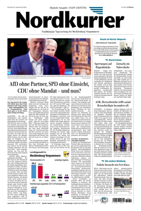 Cover of Haff-Zeitung