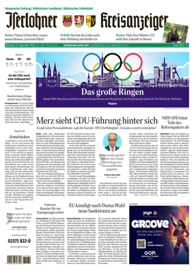 Cover of Iserlohner Kreisanzeiger und Zeitung (Iserlohn)