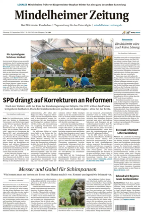 Cover of Mindelheimer Zeitung