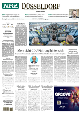 Cover of Neue Rhein Zeitung (Dusseldorf)