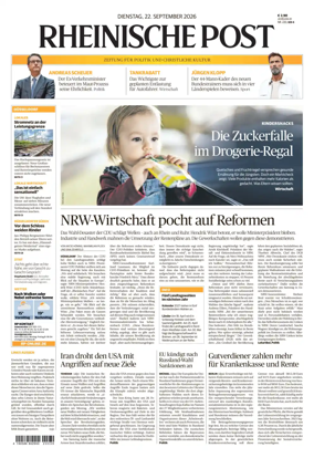 Cover of Rheinische Post – Dusseldorf Stadt