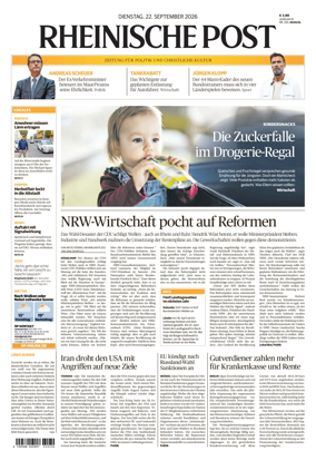 Cover of Rheinische Post Krefeld Kempen