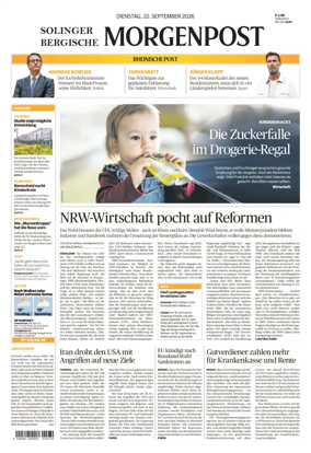 Cover of Solinger Bergische Morgenpost/Remscheid