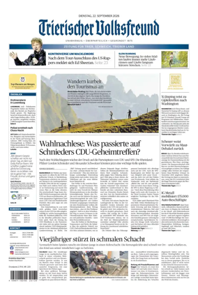 Cover of Trierischer Volksfreund