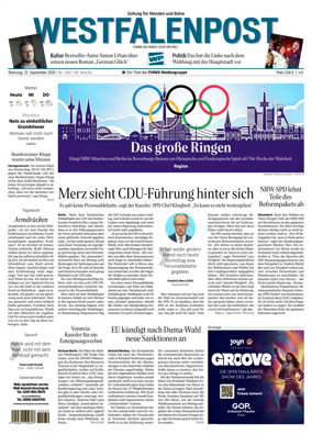 Cover of Westfalenpost (Menden)