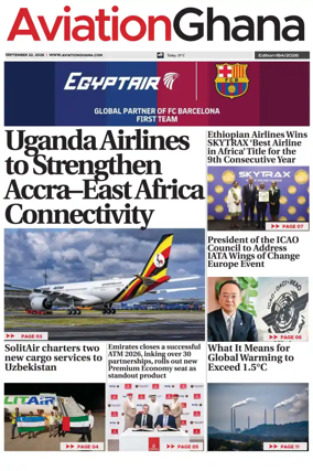 Cover of Aviation Ghana