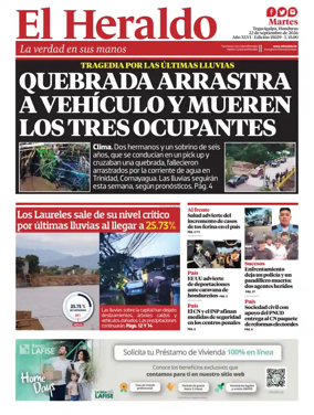 Cover of Diario El Heraldo
