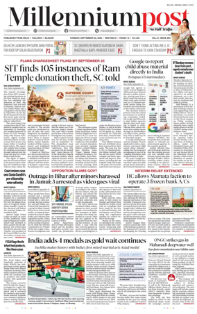 Cover of Millennium Post