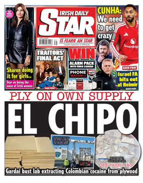Cover of Irish Daily Star