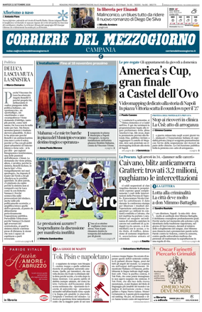 Cover of Corriere del Mezzogiorno (Campania)